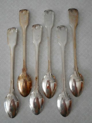 Reed & Barton WINTERTHUR Silverplate LONG ICE TEA Spoons 2