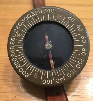 Wwii Paratrooper Compass Band Corps Of Engineers Us Army Superior Magneto Corp