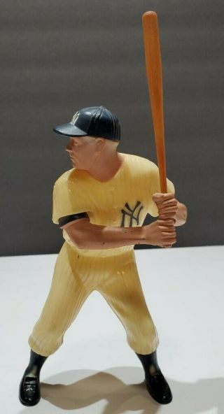 Vintage 1958 - 1963 Hartland Statue Mickey Mantle W/ Bat York Yankees