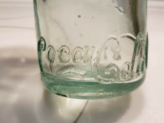 Early St Louis Heel Script Straight Sided Coca Cola Coke Bottle Mo Missouri