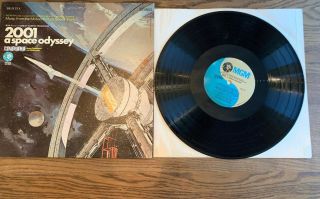 2001 A Space Odyssey Soundtrack Lp Vinyl Gatefold Mgm Records S1e13stx Kubrick