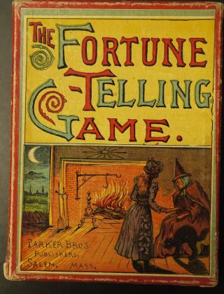 The Fortune - Telling Game,  Parker Bros. ,  Ca.  1895