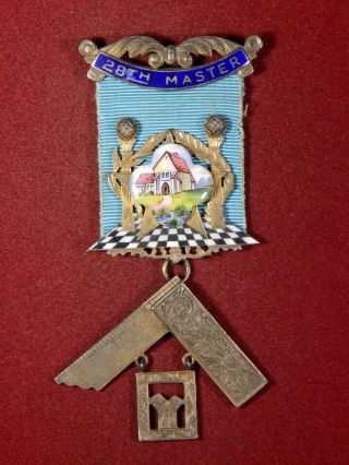 Silver Past Masters Jewel - Kilbourne Priory Lodge № 4813