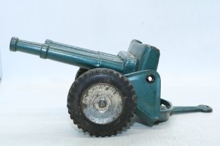 Tin Cannon Gun Military Toy - Unsure Of Maker