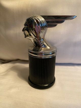 Avon Chief Pontiac Car Hood Ornament Deep Woods After Shave Full Or Partly Full