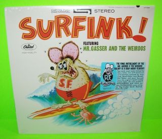 Mr Gasser & The Weirdos ‎surf Fink Vinyl Lp Record Surf Rock Roth Daddy Rat Fink