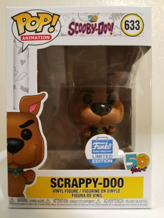 Funco Pop Animation Funko.  Com Shop Limited Edition Scooby - Doo “scrappy - Doo” 633