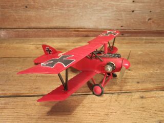 Vintage Testors Red Baron Bi Plane Control Line Airplane - Parts