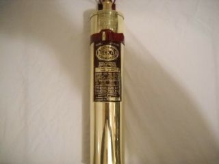 Vintage General Quick - Aid Fire Extinguisher - " Rea " Railroad Express Agency