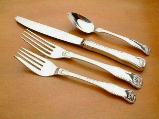 King By S Kirk & Son Sterling Silver,  4 Piece Place Setting