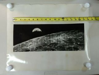 Historic First Photo Of Earth From Deep Space - 1966 - Nasa - Print