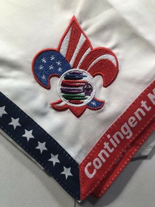 2019 World Scout Jamboree Usa Contingent Management Team Neckerchief Cmt