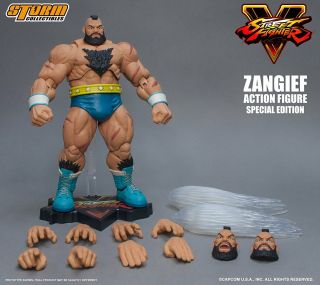 Street Fighter V: Zangief Special Edition 1/12 Scale Action Figure