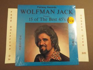 Va Wolfman Jack 15 Of The Best 45s Vol Two Lp Teen Queens Crests Leaves