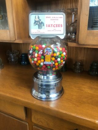 Vintage 1 Cent Ford Gumball Machine