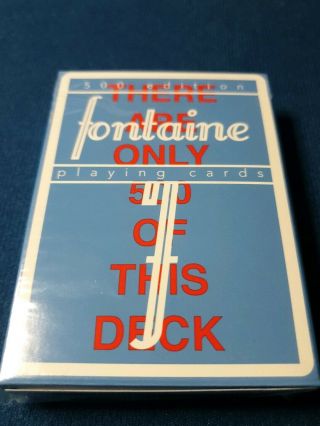 Fontaine Playing Cards 500 Edition