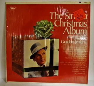 Frank Sinatra The Sinatra Christmas Album 1965 Capitol T - 894 Mono Ex - Shrink