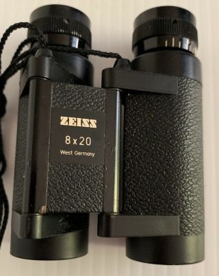 Vintage Carl Zeiss 8x20 Compact Binoculars (top Quality).