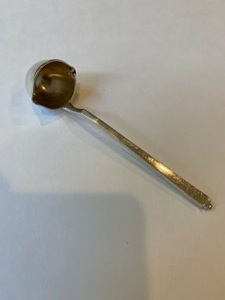 Pyramid By Georg Jensen Sterling Silver Cream Ladle With Two Spouts 5 1/4 "