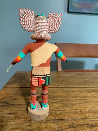 Signed Vintage Hopi Kachina Doll by Ferrell Ami from Walpi Arizona 2