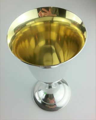Lord Saybrook By International Sterling Silver Goblet Gold Wash Interior P664