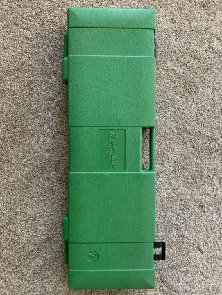 VINTAGE OEM Remington Hard Body Plastic Green Shot Gun Case Fits - 1100 870 11 - 87 2