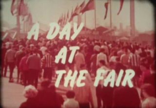 16mm Film Movie Day At The Fair 1964 1965 York Worlds Fair Color 400 