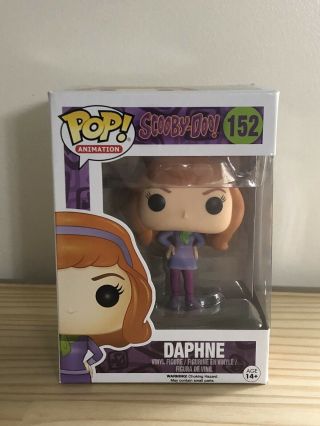 Funko Pop Daphne 152 Scooy Doo Vaulted Scooby - Doo What 