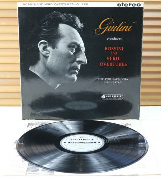 Sax 2377 (1st Ed B/s) Rossini & Verdi Overtures Giulini