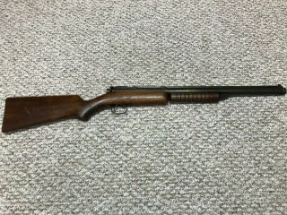 Vintage Benjamin Franklin Model 312.  22 Cal Pellet Gun Air Rifle