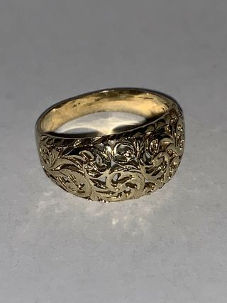 10k Gold Ring Vintage Women’s Size 6 Solid Gold 3 Grams Total Weight