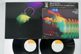 Miles Davis Black Beauty/at Fillmore West Cbs/sony Sopj - 39,  40 Japan Obi 2lp