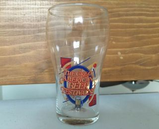 Gabf Vintage Great American Beer Festival 1992 Taste Tester Glass Denver,  Co