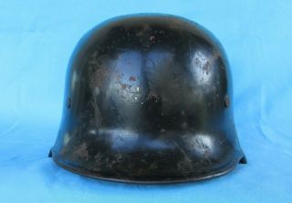Ww2 German Police Helmet M34 Polizei Stahlhelm Combat Elite Umsiedlung