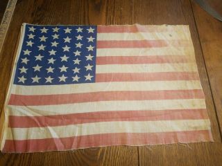 Vintage 39 Star Usa United States Of America Flag