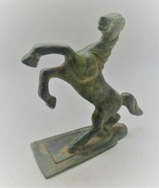 British Found Ancient Celtic Bronze Horse Figurine Circa 100bc - 100ad