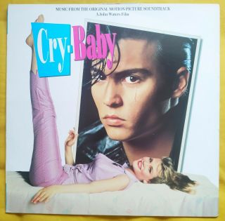 Cry - Baby Vinyl Soundtrack Ost 1990 Mca Record Lp Uk Mcg 6089 - John Waters Film