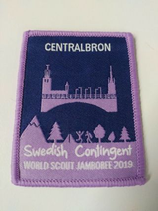 2019 24th World Scout Jamboree Swedish Troop Centralbron Contingent