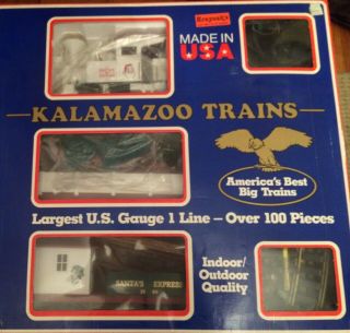 Vintage 1989 Kalamazoo Christmas Train Made In Usa