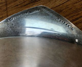 Tiffany & Company Makers Sterling Silver Bowl Arts & Crafts Modern Solid 336g 2