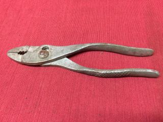 Vintage Harold Slip Joint Pliers Tool 6 - 3/4 " Usa Made