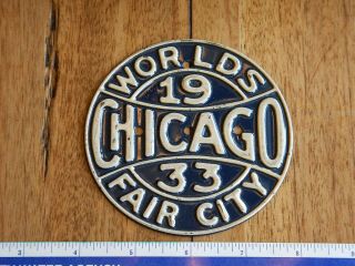 1933 Chicago World 