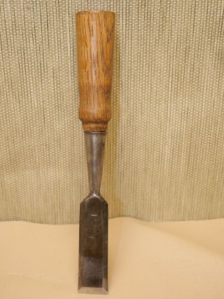 Old Wood Tools Vintage Witherby 7/8 " Bevel Edge Socket Chisel