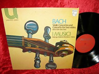 1958 Nm Philips 6580 021 Stereo Bach Violin Concertos For Two Violins Felix Aya,