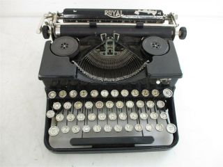 Vintage Royal Typewriter Black