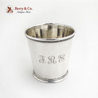 Julep Cup Sterling Silver Baldwin And Miller