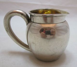 Good Antique Russian Solid Silver Milk Jug,  C1880,  117 Grams