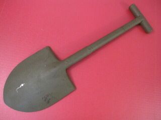WWII Era Early US Army M1910 Intrenching Tool T - Handle Shovel - Cond 1 2