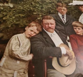 WHITE HOUSE PICTURE President Theodore TEDDY Roosevelt FAMILY PORTRAIT Rare htf 3