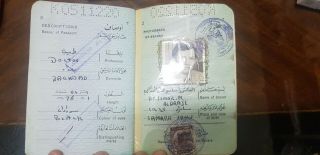 Republic Of Iraq Canceled Travel Document With 30 Different Revenues 1984